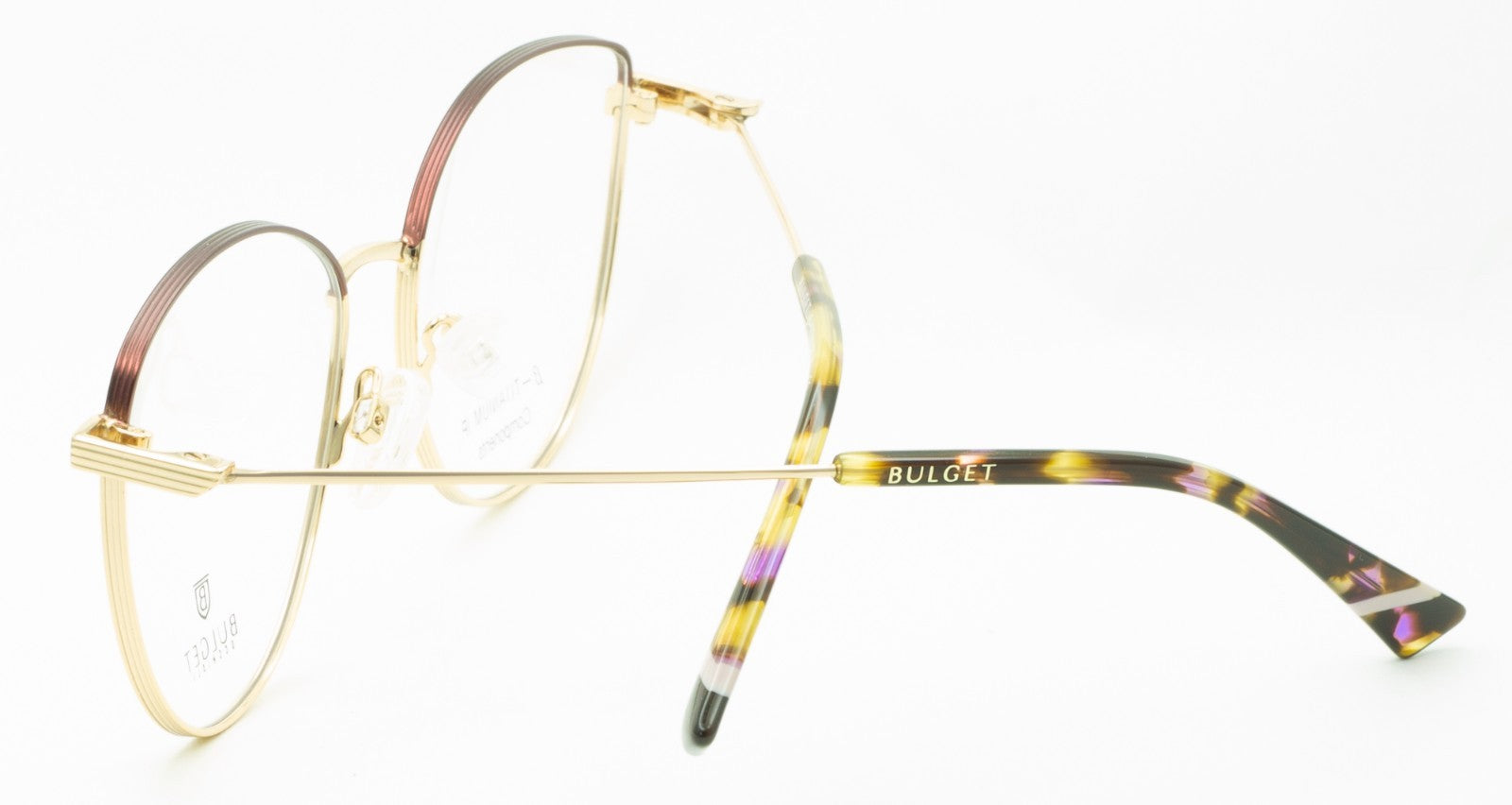 BULGET BG1750T 07A 53mm RX Optical Eyewear Glasses Eyeglasses FRAMES  - New