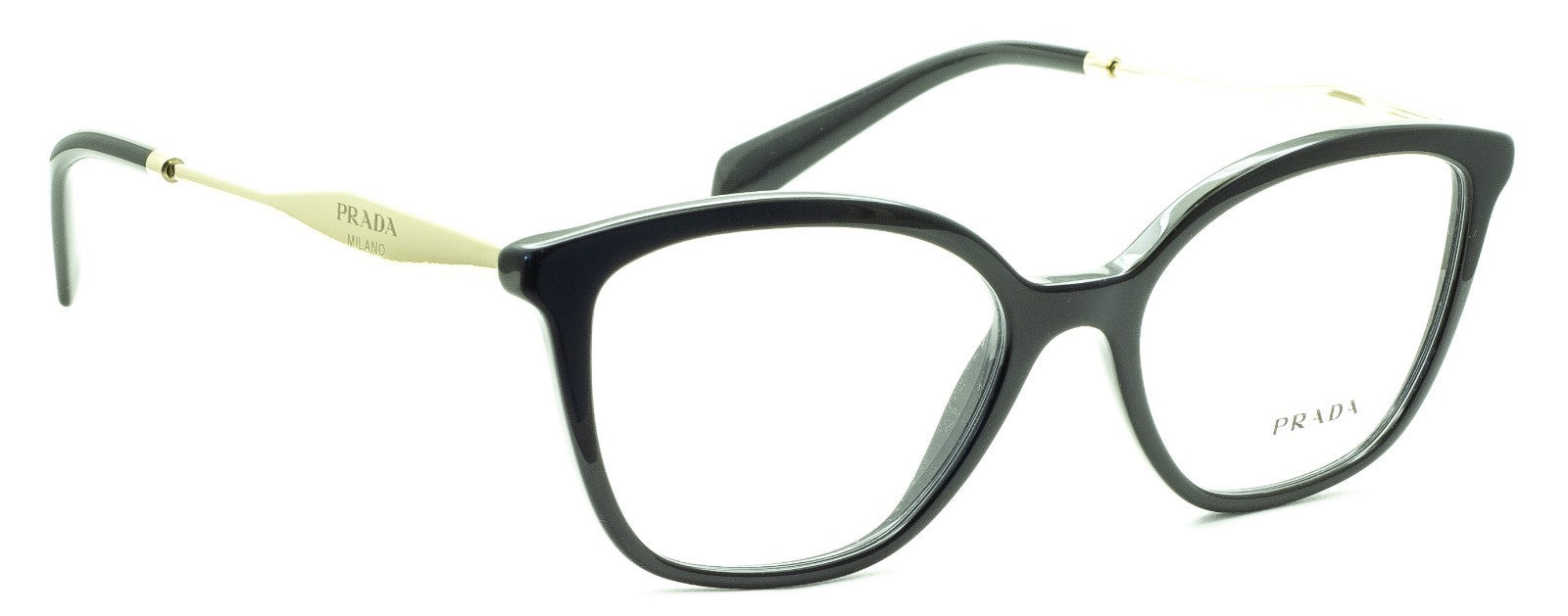 PRADA VPR 02Z 1AB-1O1 52mm Eyewear FRAMES RX Optical Eyeglasses Glasses - Italy