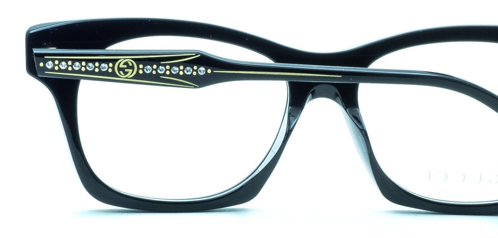 GUCCI GG1299O 001 55mm Eyewear FRAMES Glasses RX Optical Eyeglasses New - Italy