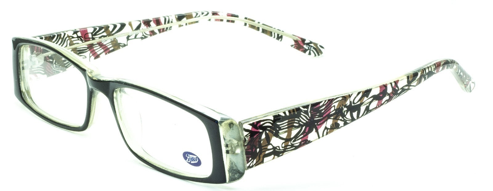 BOOTS Kym Black 50mm Eyewear FRAMES RX Optical Glasses Eyeglasses - New Trusted