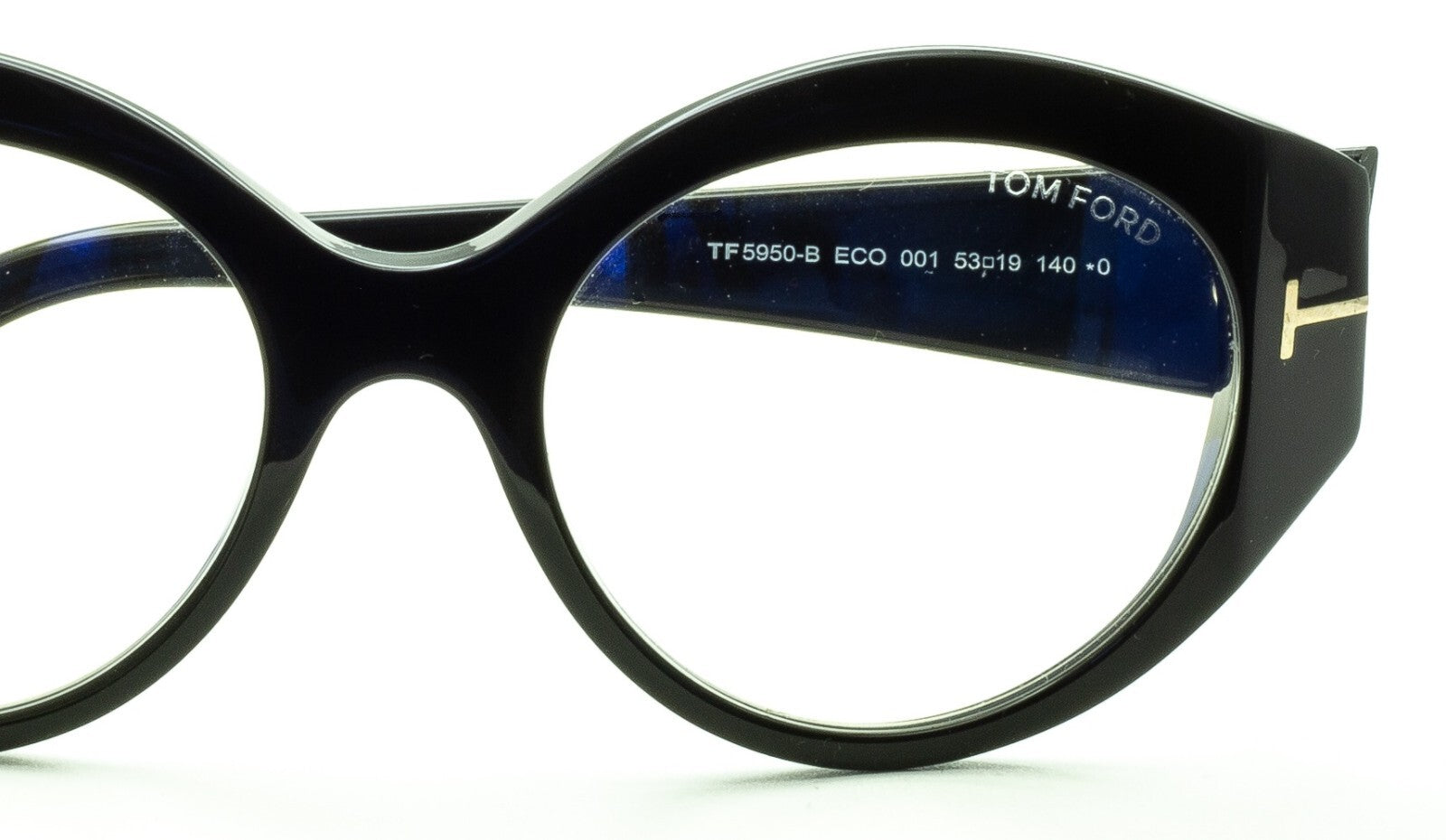 TOM FORD TF 5950-B ECO 001 53mm RX Optical Glasses Frames Eyewear BNIB - Italy