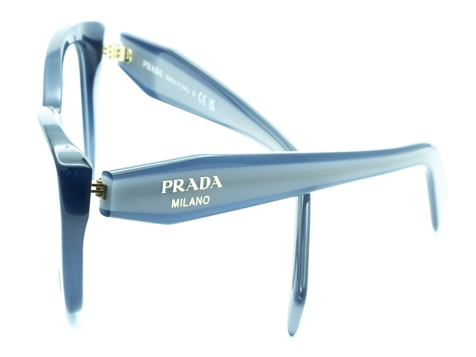 PRADA VPR 19W 07Q-1O1 53mm Eyewear FRAMES RX Optical Eyeglasses Glasses - Italy