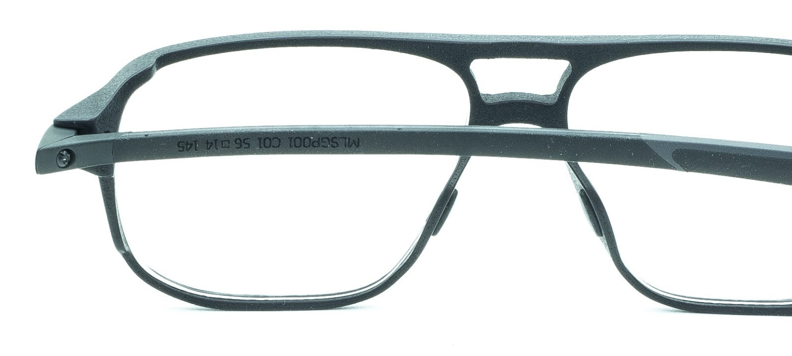 McLAREN Eyewear MLSGP001 C01 56mm RX Optical FRAMES Glasses Eyeglasses New Italy