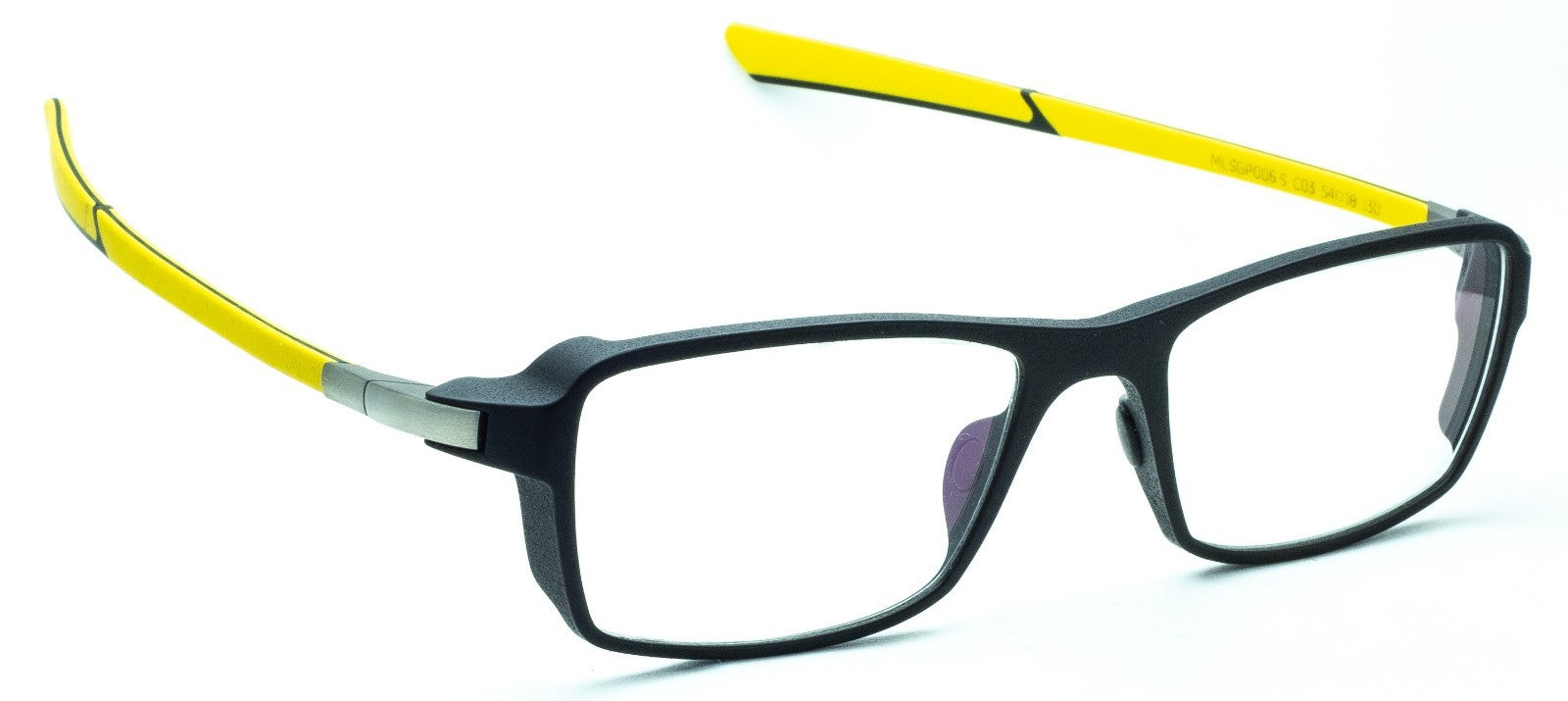 McLAREN Eyewear MLSGP006 C03 54mm RX Optical FRAMES Glasses Eyeglasses New Italy