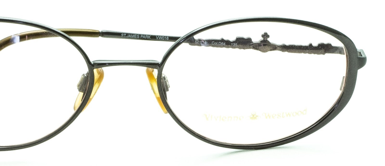 VIVIENNE WESTWOOD VW 016 D64 52mm Vintage Eyewear FRAMES RX Optical - New Italy