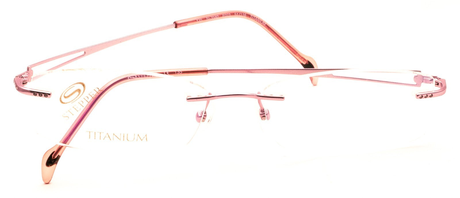 STEPPER SI-3580 F023 51mm Titanium Eyewear FRAMES RX Optical Eyeglasses Glasses