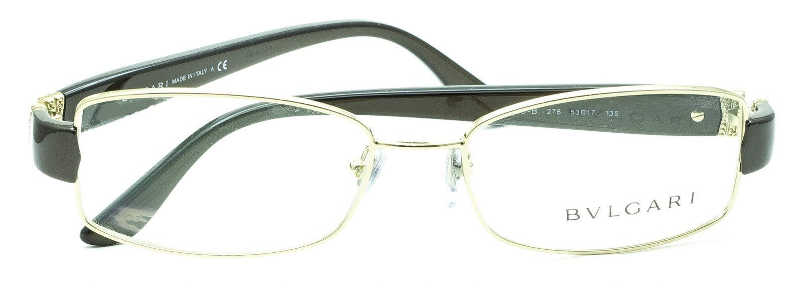 BVLGARI 2126-B 278 53mm Eyewear Glasses RX Optical Glasses FRAMES - New Italy