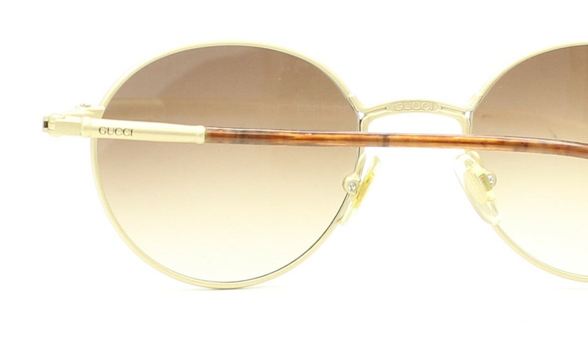 GUCCI GG 1353 VS2 BRN 50mm Vintage Sunglasses Shades Eyewear FRAMES New - Italy