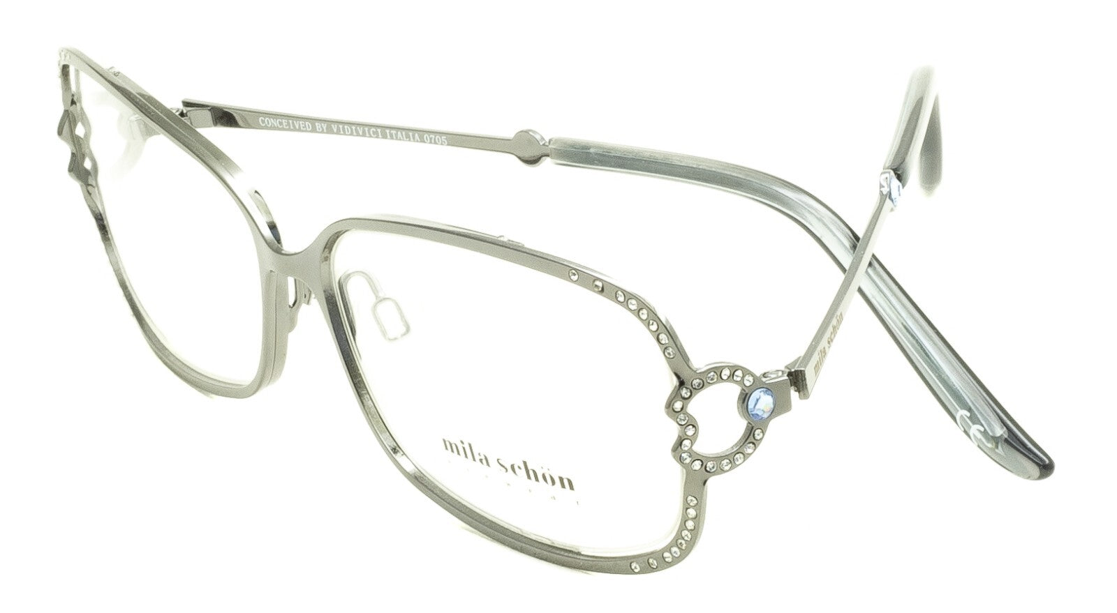 MILA SCHON MS975 C2 57mm Eyewear RX Optical FRAMES Eyeglasses Glasses -New Italy