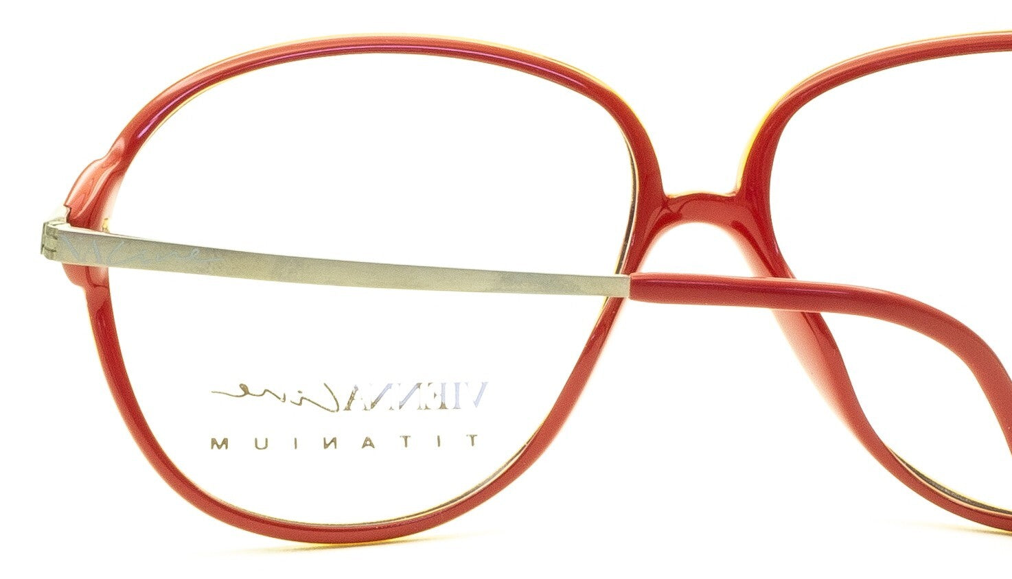 VIENNA LINE Titanium 1382 30 55mm Vintage RX Optical Eyewear FRAMES New -Austria