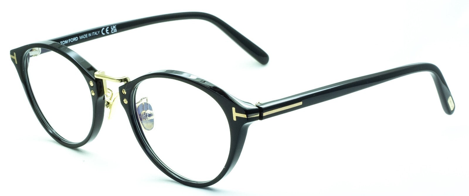 TOM FORD TF5728-D-B 001 51mm Blue Block Glasses Frames Eyewear RX - New Italy