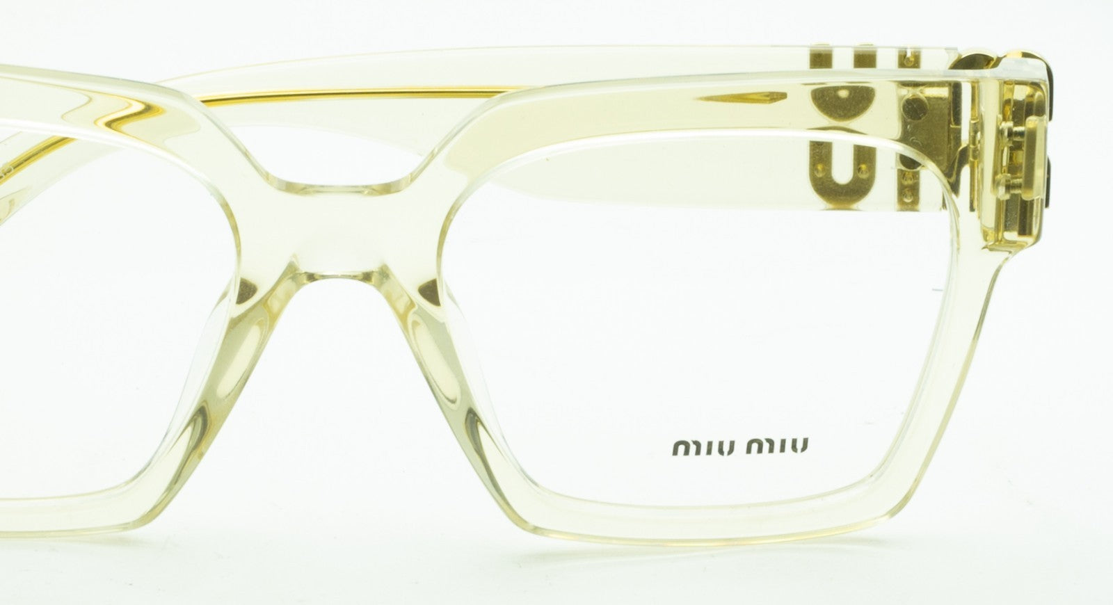 MIU MIU VMU 04U 11T-1O1 52mm Eyewear FRAMES RX Optical Eyeglasses Glasses- Italy