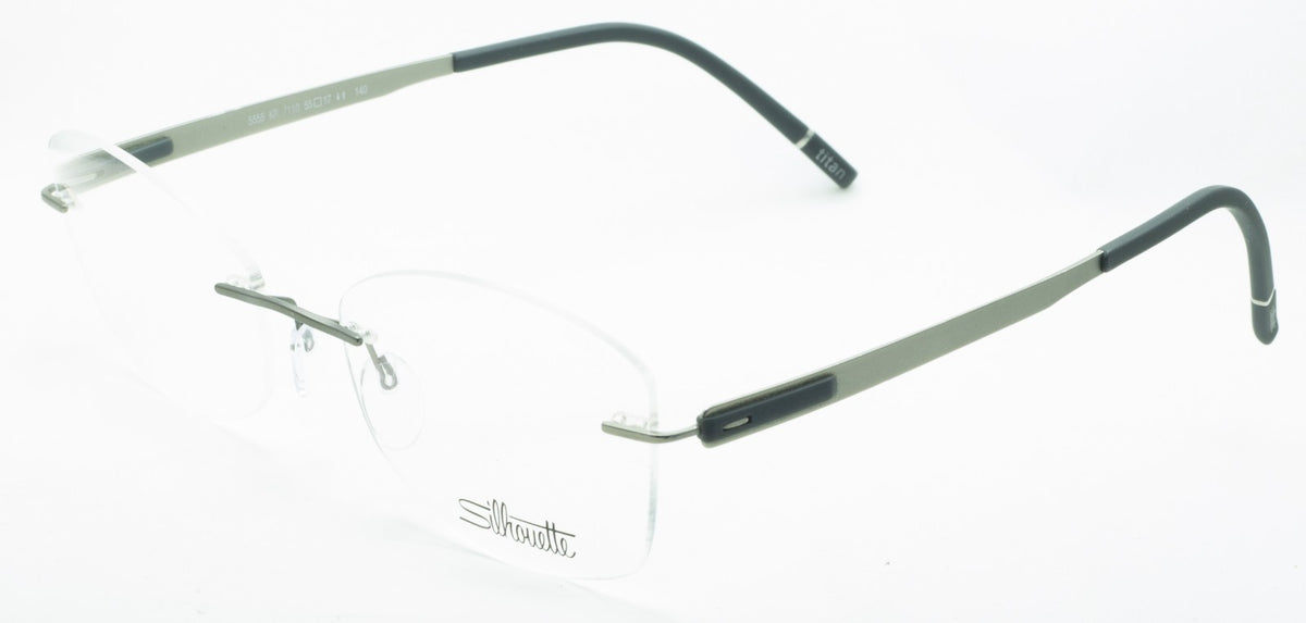 SILHOUETTE TITAN 5555 KR 7110 55mm Eyewear FRAMES RX Optical Glasses-New Austria