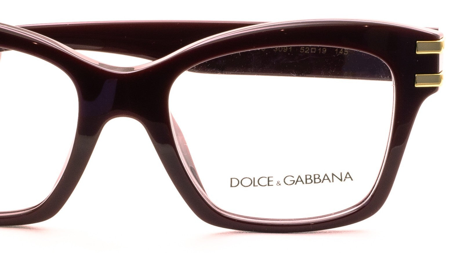 Dolce & Gabbana DG 3419 3091 52mm Eyeglasses RX Optical Glasses Frames New Italy