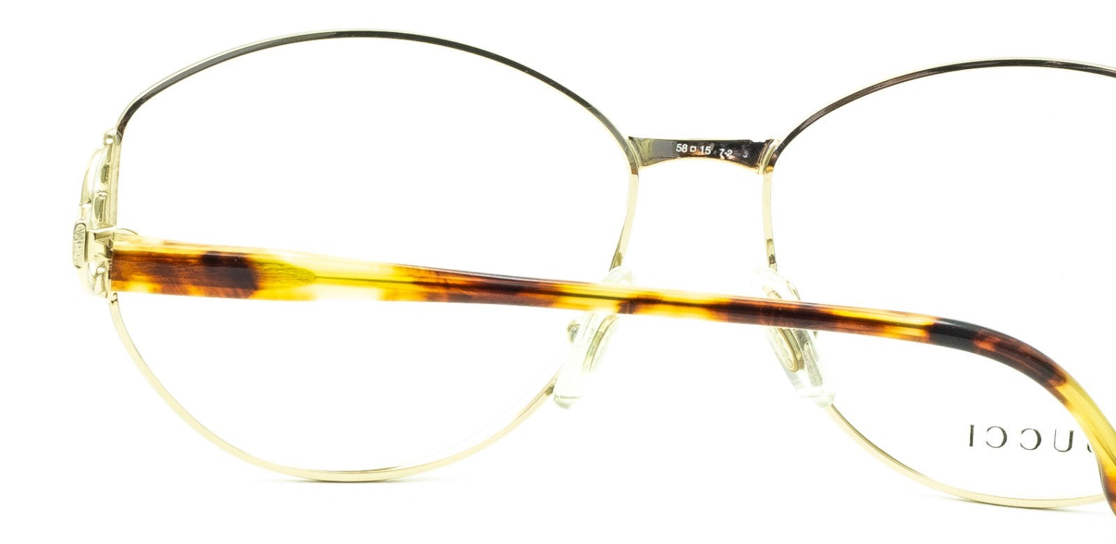 GUCCI GG 2349N P13 58mm Vintage Eyewear FRAMES RX Optical Eyeglasses - New Italy