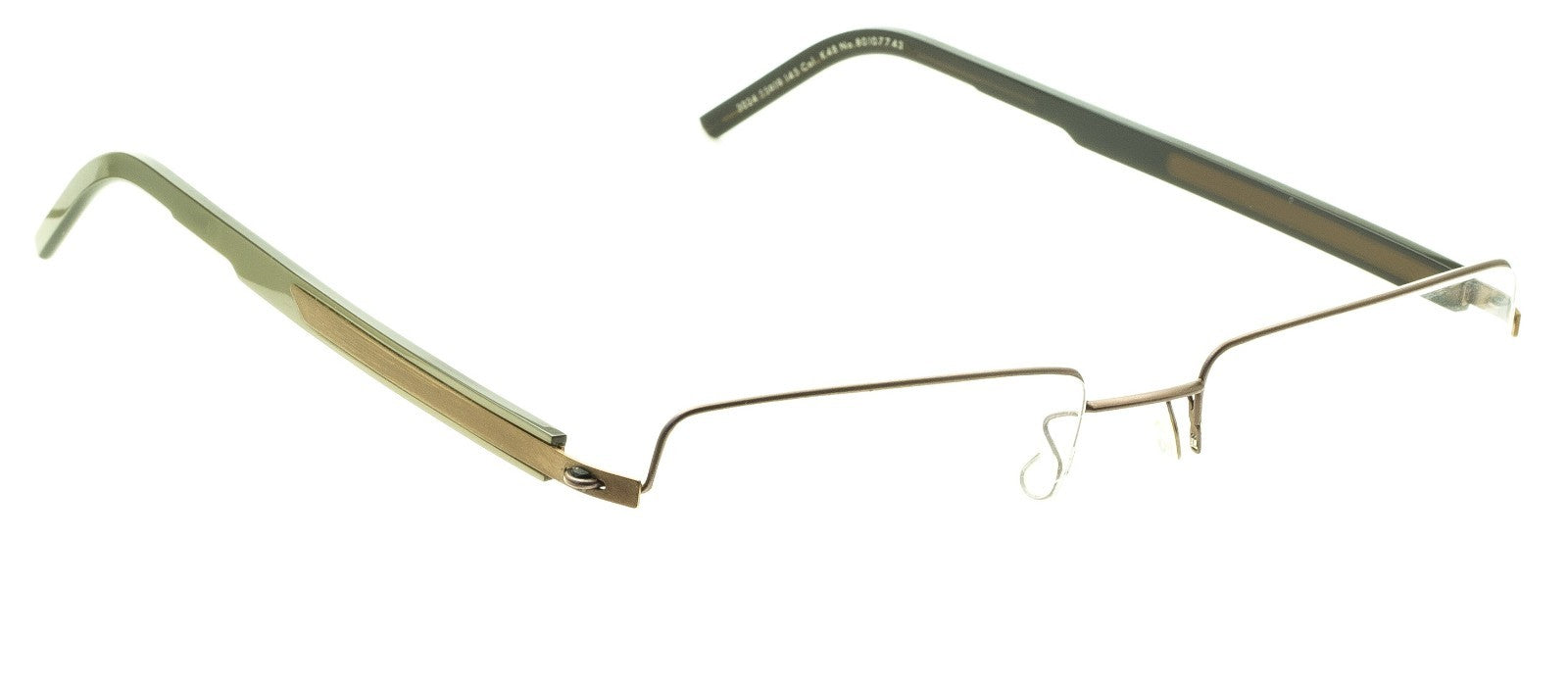 LINDBERG 3024 K48 Half Rim RX Optical TITANIUM Eyewear FRAMES Glasses - Denmark