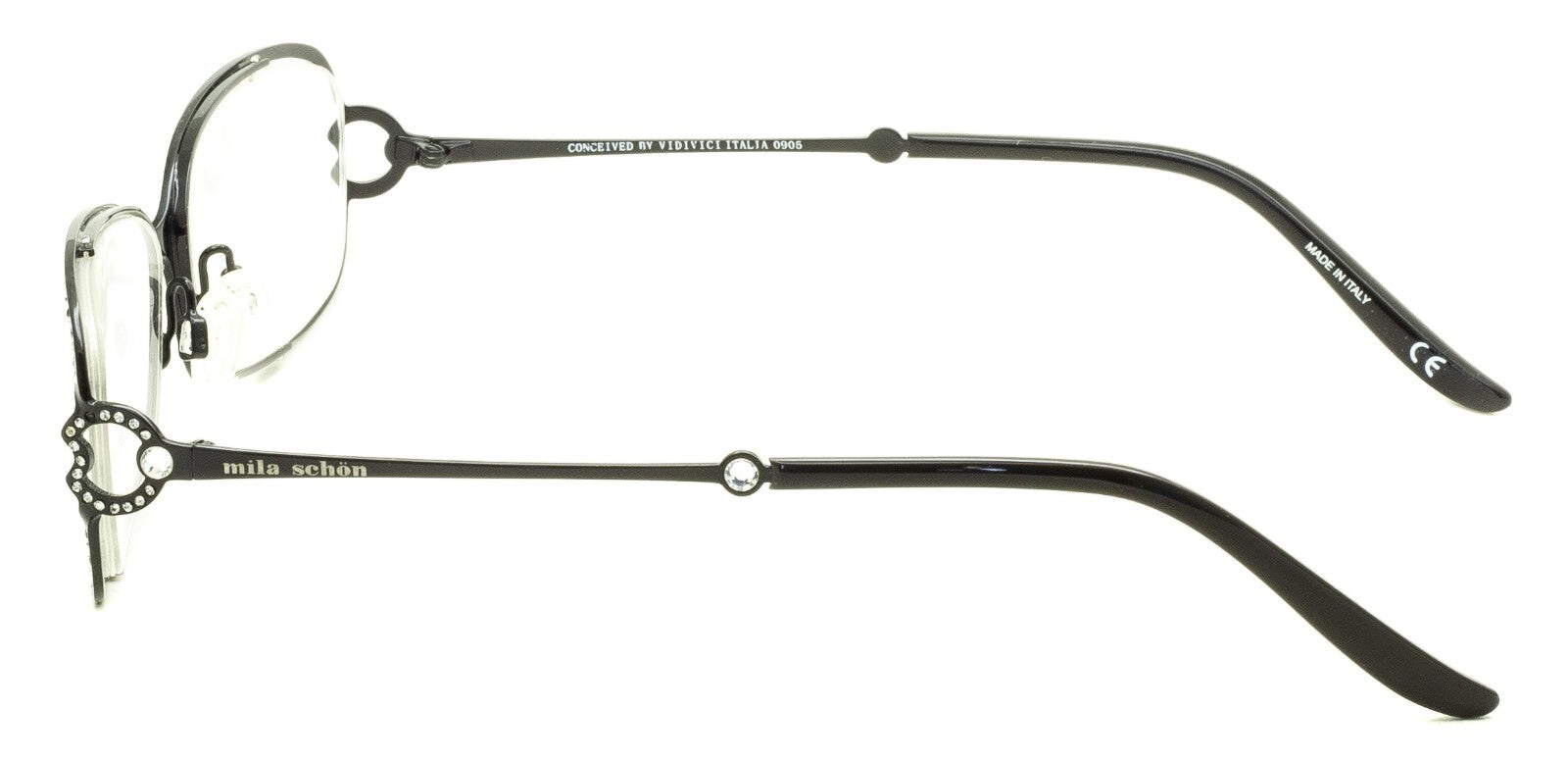 MILA SCHON MS975 C4 57mm Eyewear RX Optical FRAMES Eyeglasses Glasses -New Italy