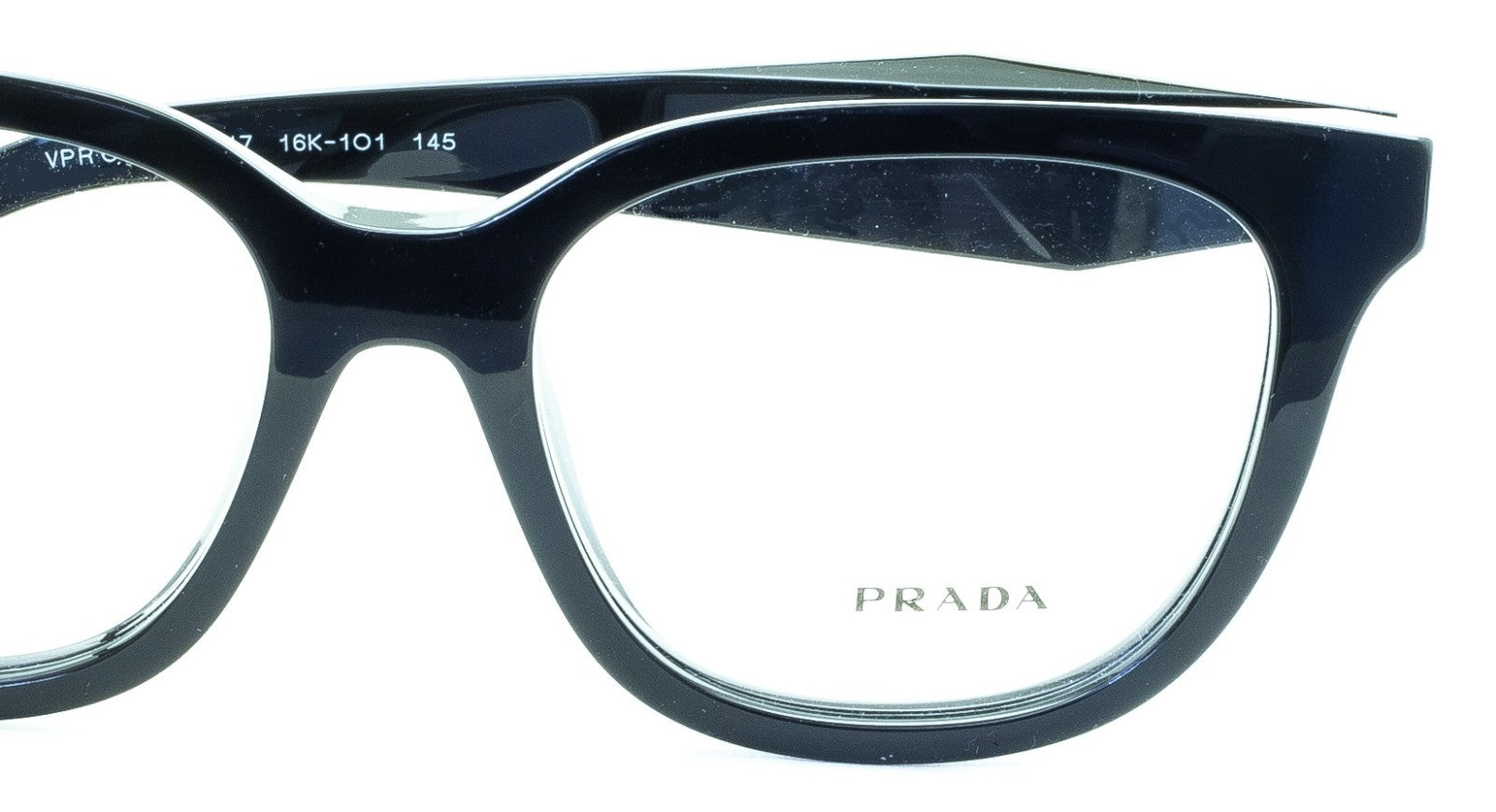 PRADA VPR C11 16K-1O1 53mm Eyewear FRAMES RX Optical Eyeglasses Glasses - Italy