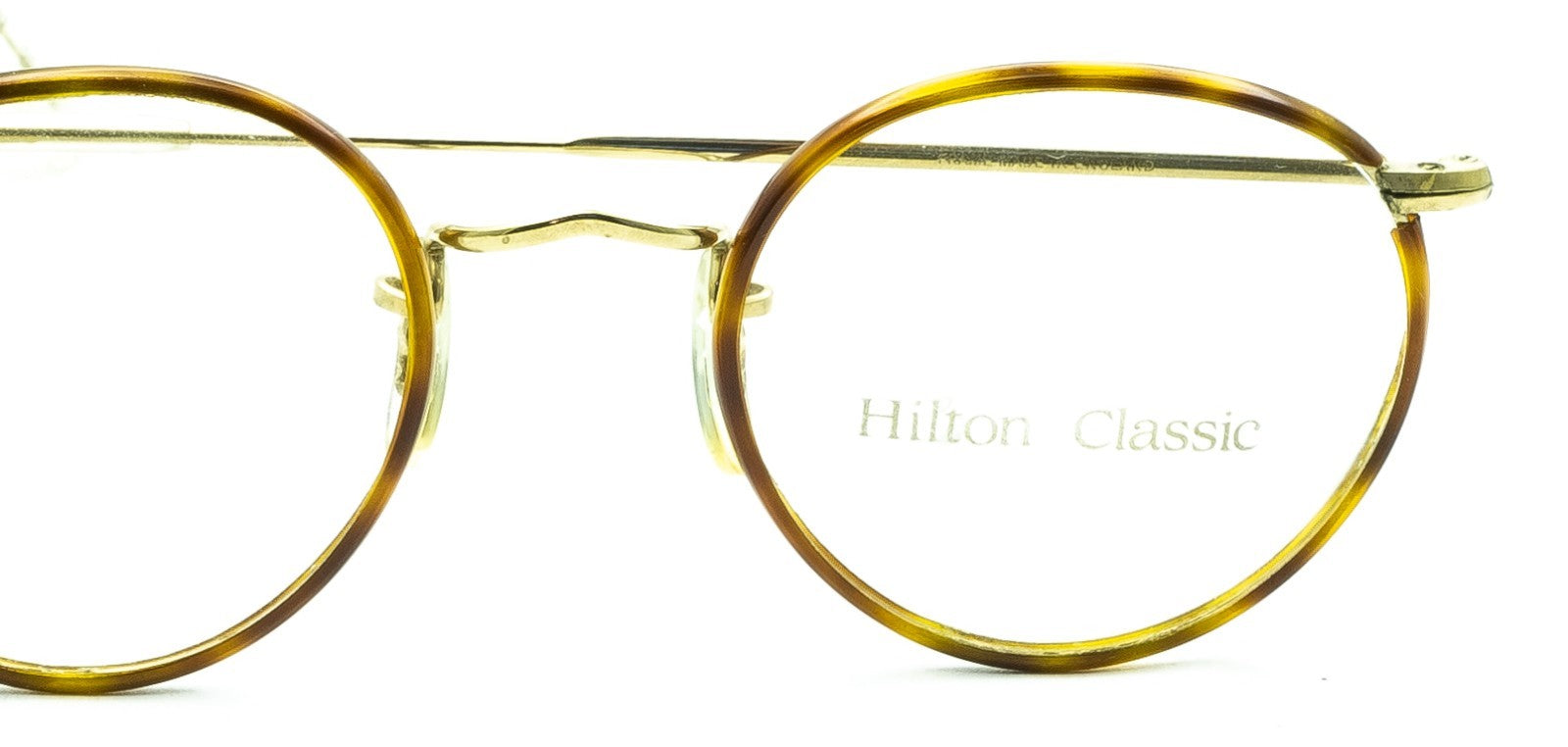 HILTON CLASSIC 1 (SAVILE ROW) Panto Blond 746050 47x20mm Eyewear RX Optical NOS