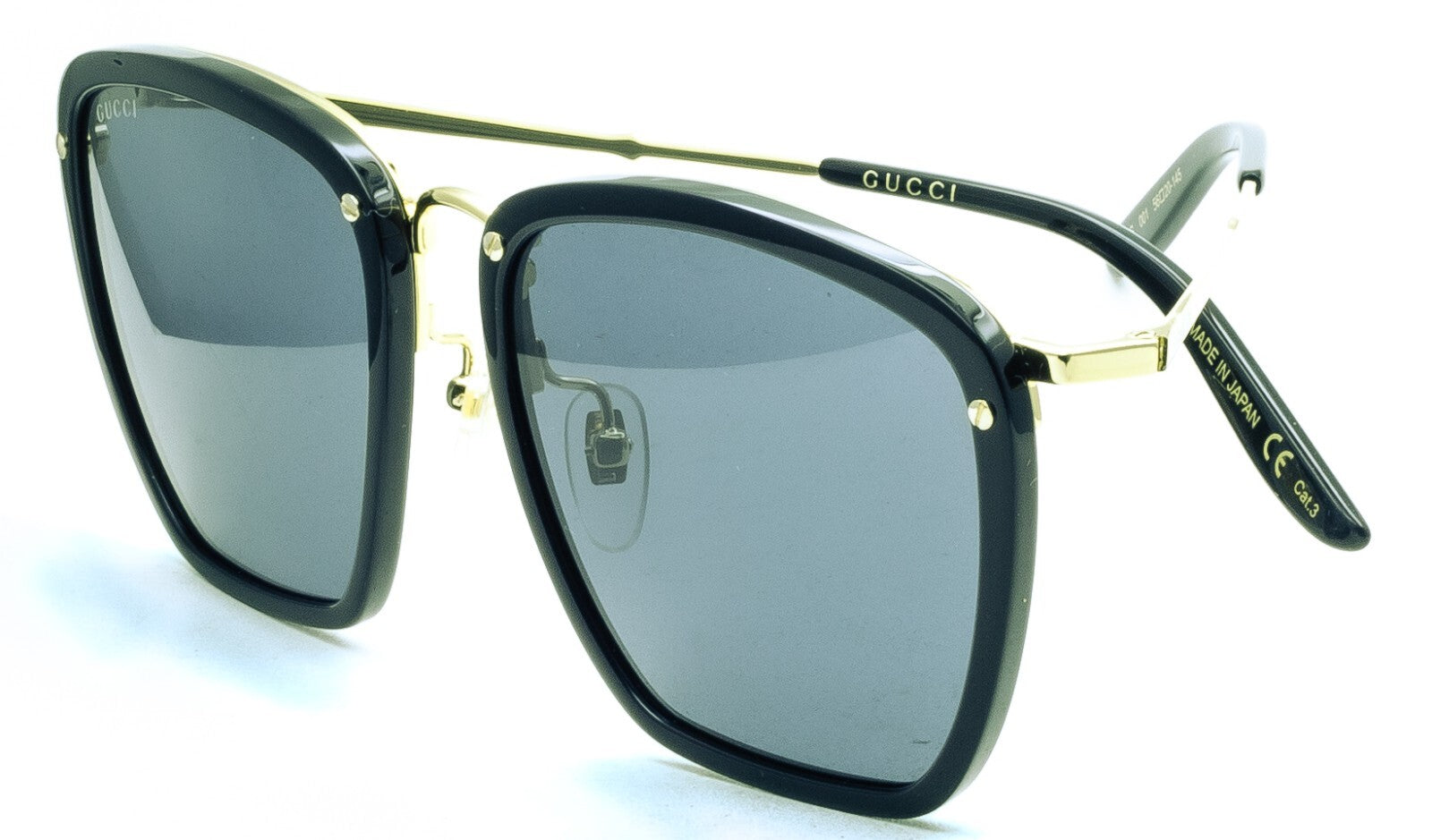 GUCCI GG0673S 001 56mm Sunglasses Designer Shades Eyewear Frames New BNIB -Japan