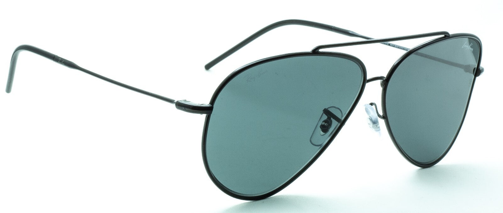RAYBAN RB RO101S 002 AVIATOR REVERSE Lenny Kravitz 59mm Sunglasses Shades -Italy