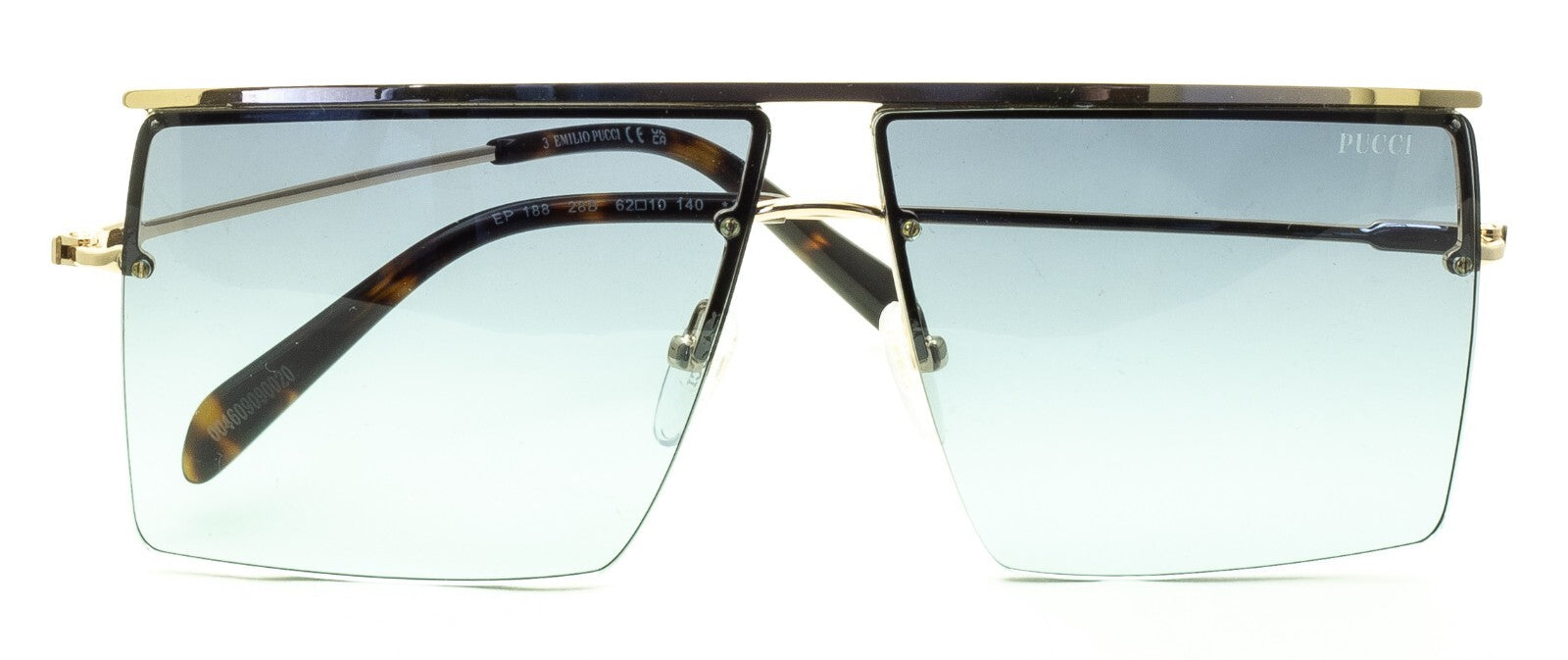 EMILIO PUCCI EP 0188/S 28B 62mm Sunglasses Shades Eyeglasses Eyewear - New Italy