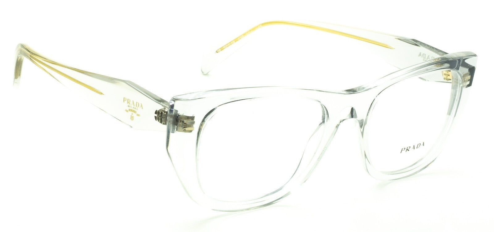 PRADA VPR A18 12R-1O1 52mm Eyewear FRAMES RX Optical Eyeglasses Glasses NewItaly