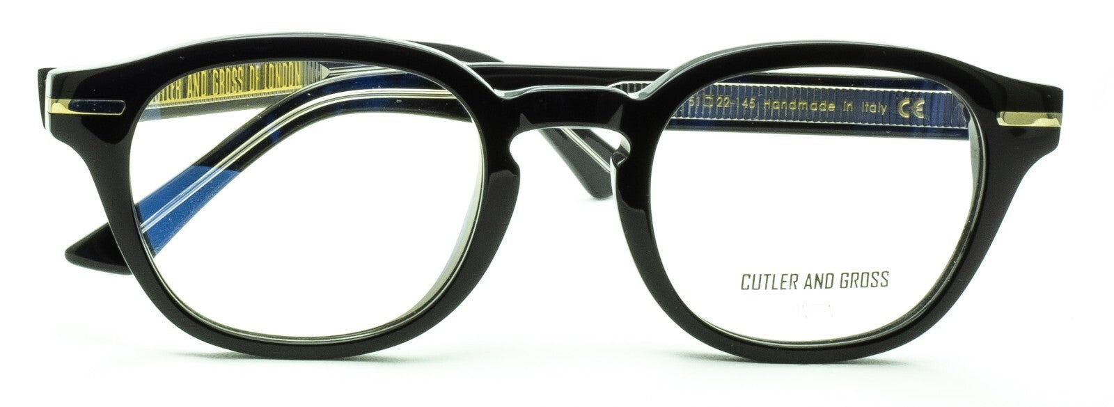 CUTLER & GROSS London CGOP 1356 C:01 51mm Eyewear FRAMES RX Optical Glasses -New