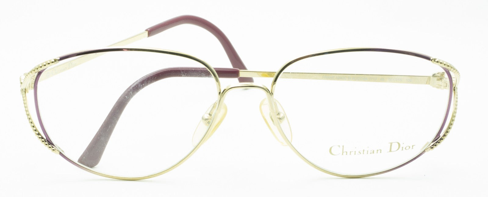 CHRISTIAN DIOR 2712 48 56mm Eyewear Glasses RX Optical FRAMES VINTAGE - Austria