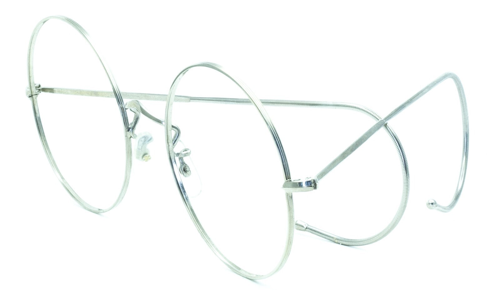 B.O.I.C.LONDON LINE (SAVILE ROW Fairway Round 54x22mm Rhodium RX Optical Glasses