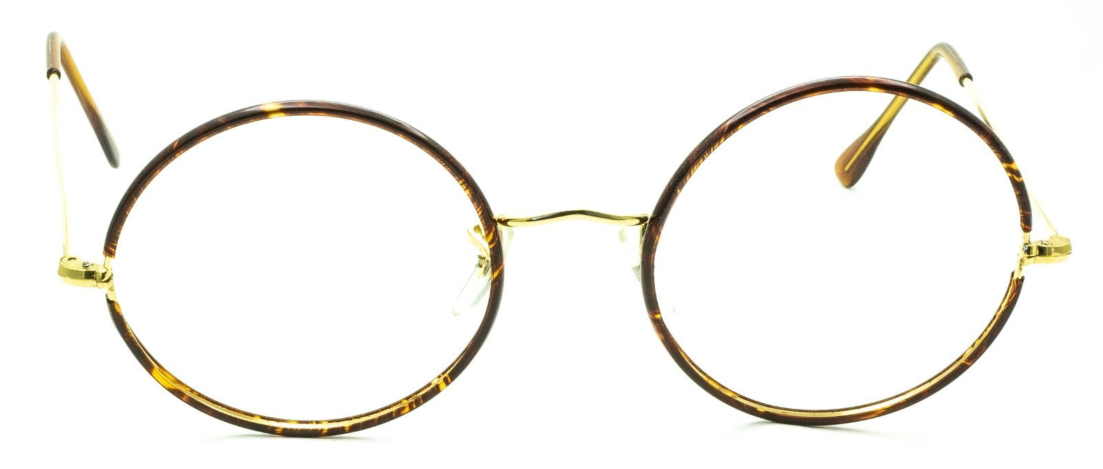 B.O.I.C. (SAVILE ROW) ENGLAND Gold 51x20mm Round RX Optical Frames Eyeglasses