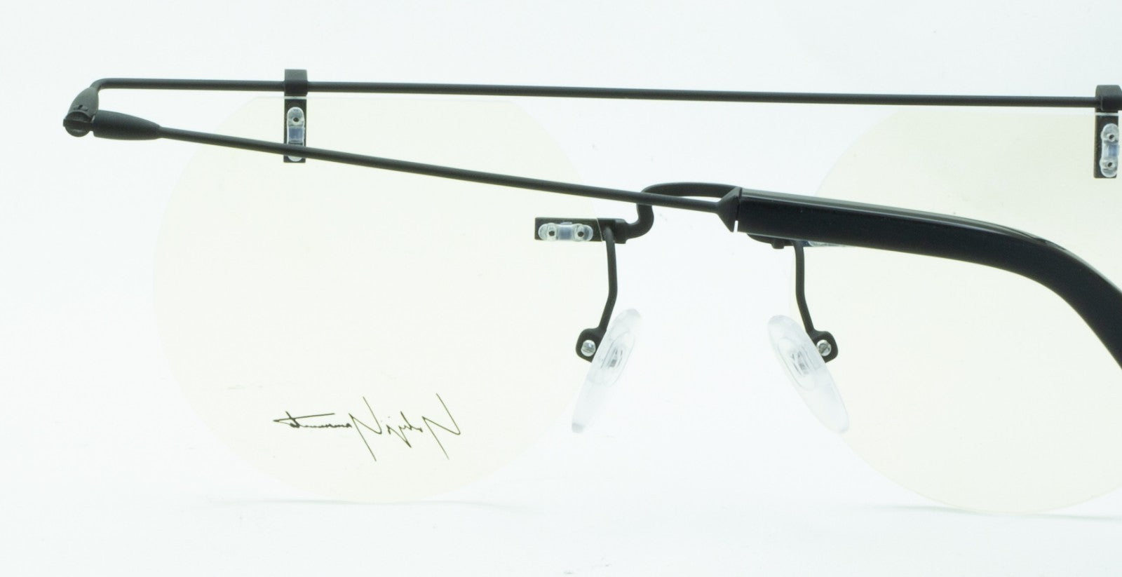 YOHJI YAMAMOTO YY3015 002 49mm Eyewear Eyeglasses Frames RX Optical - New France