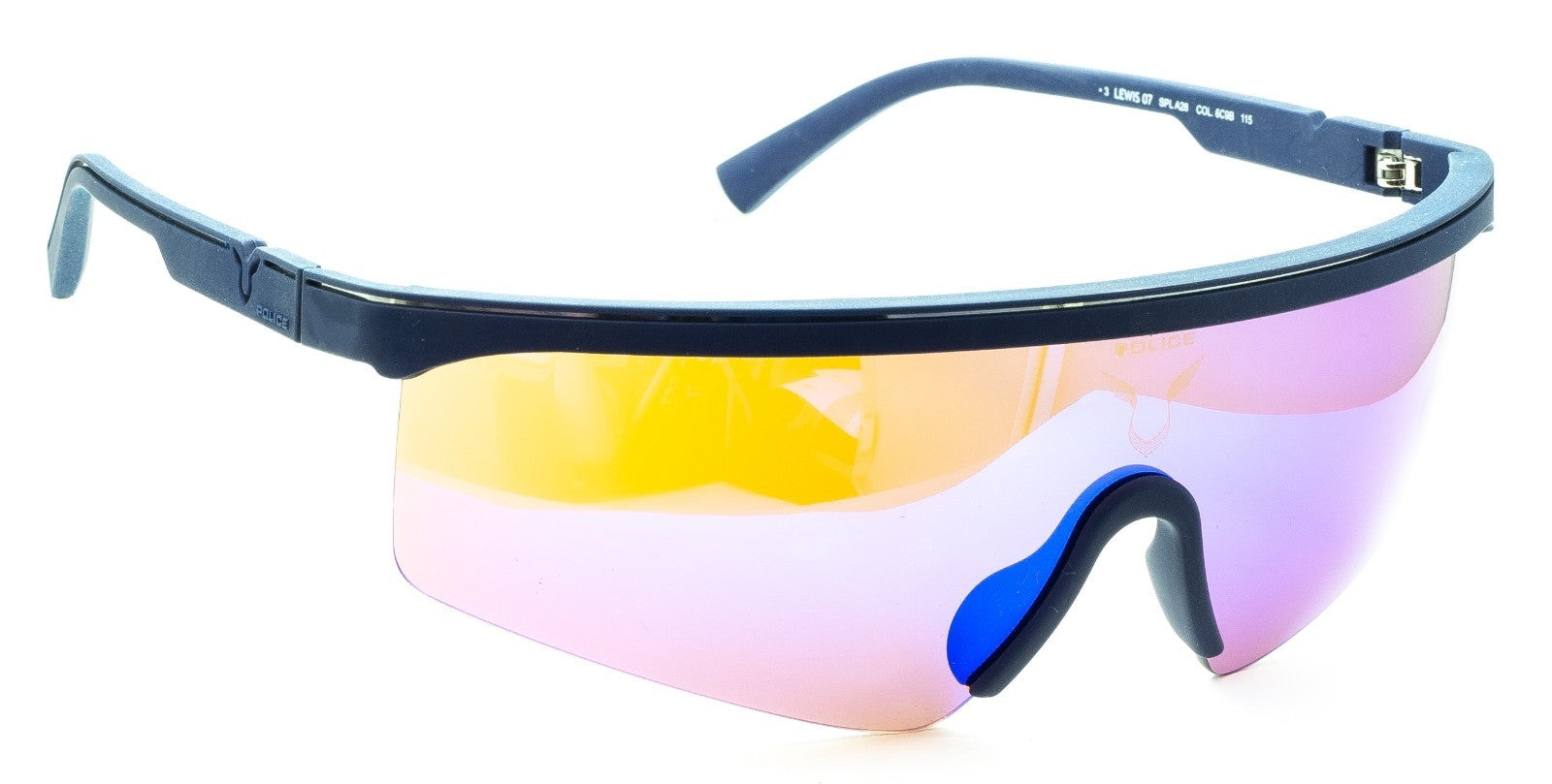 POLICE LEWIS 07 SPLA28 COL. 6C9B 99mm Sunglasses Shades Frames - New BNIB Italy