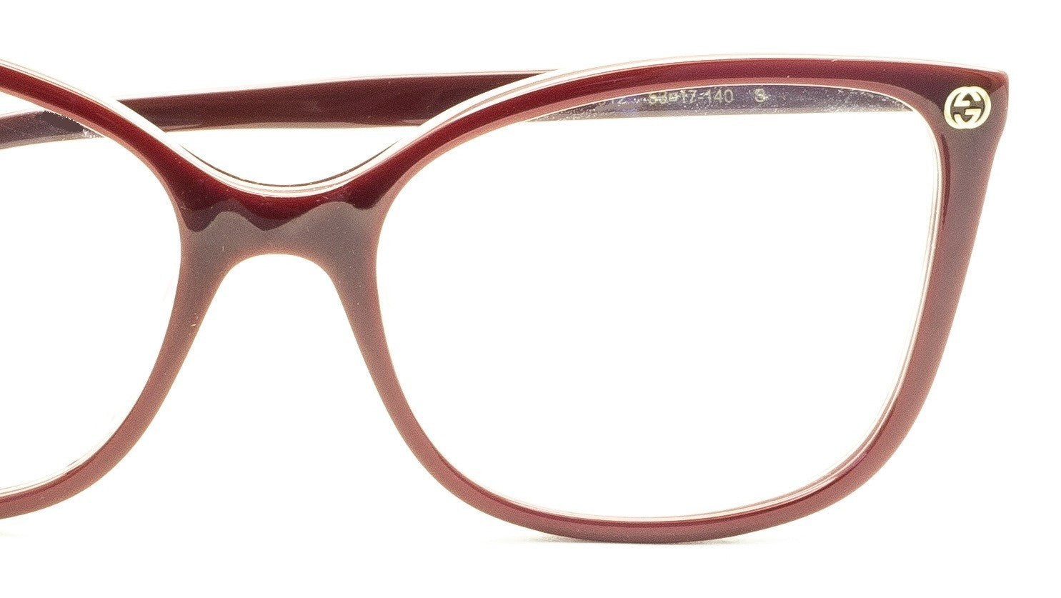 GUCCI GG 0026O 012 53mm Eyewear FRAMES Glasses RX Optical Eyeglasses New - Italy