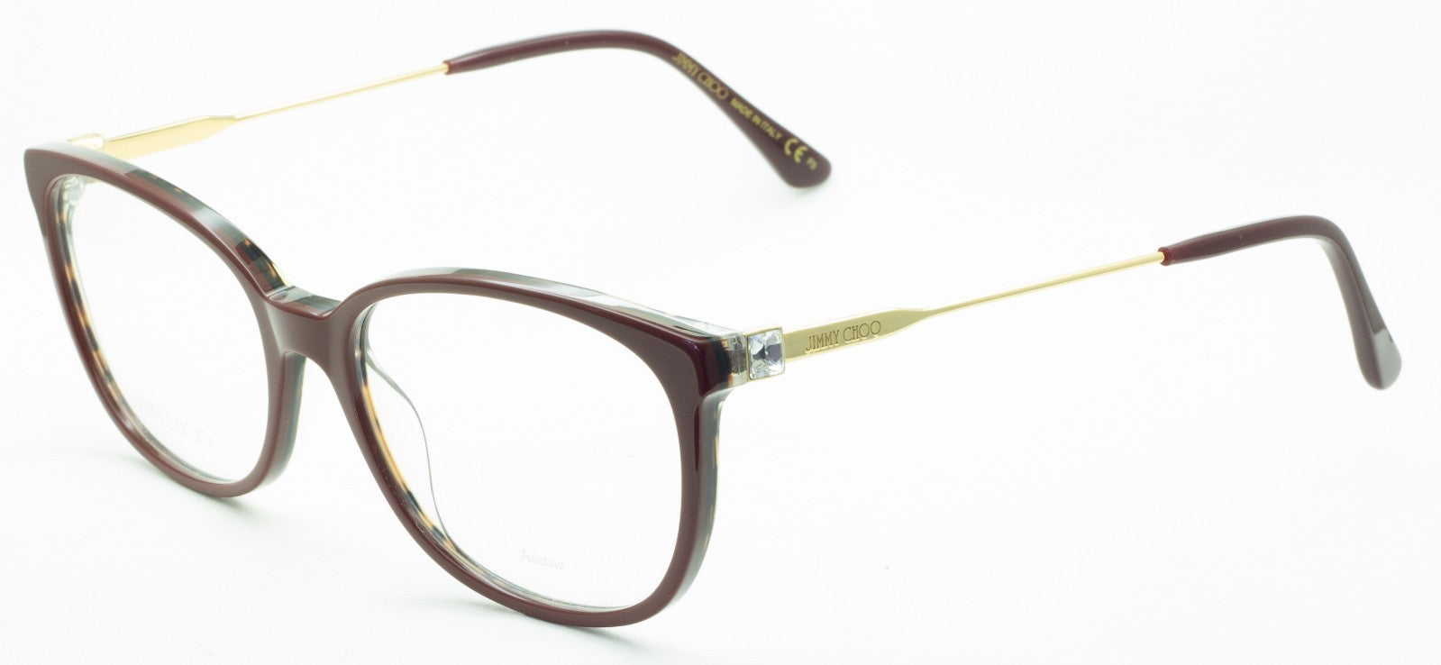 JIMMY CHOO JC 302 1GR 55mm Eyewear Glasses RX Optical Glasses FRAMES New Italy