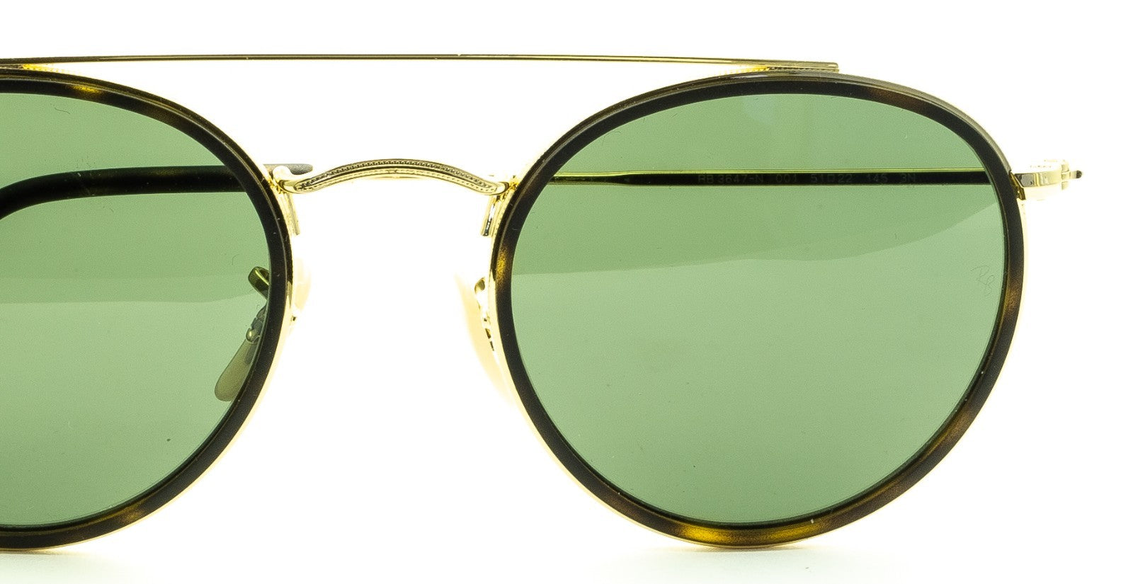 RAYBAN RB 3647-N 001 3N 51mm Round Sunglasses Shades Eyewear Frames New TRUSTED