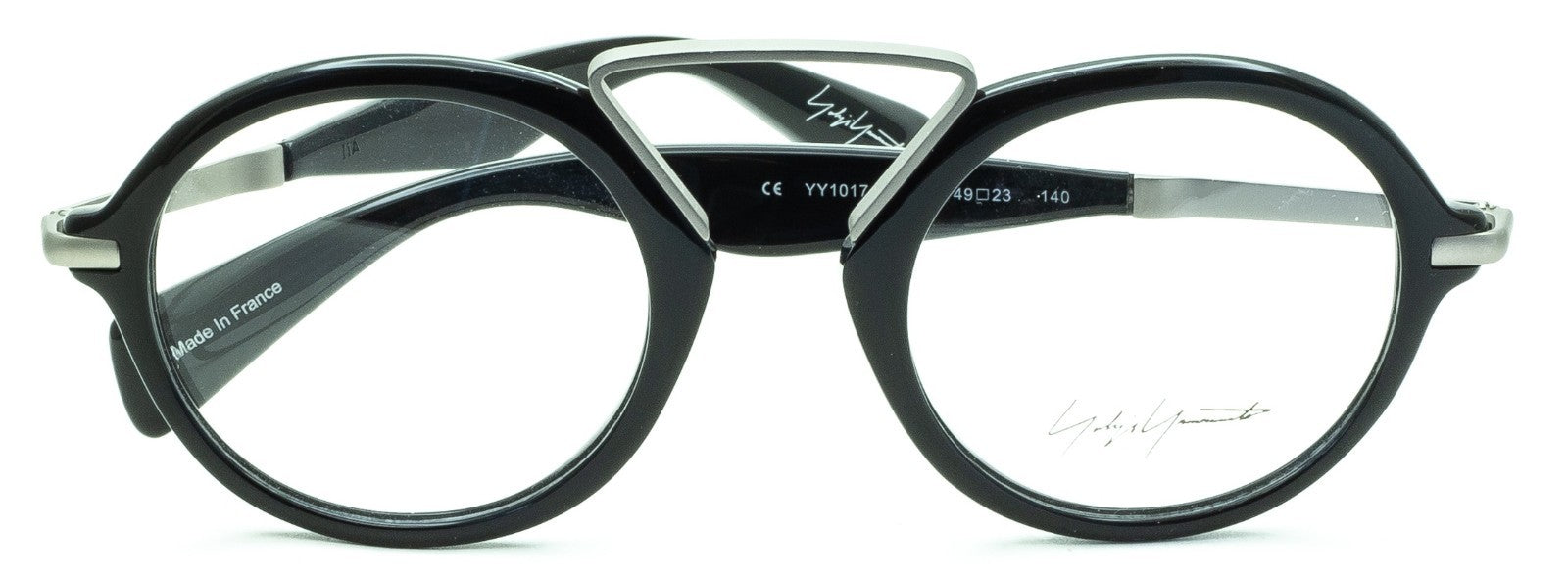 YOHJI YAMAMOTO YY1017 019 49mm Eyewear Eyeglasses Frames RX Optical - New France