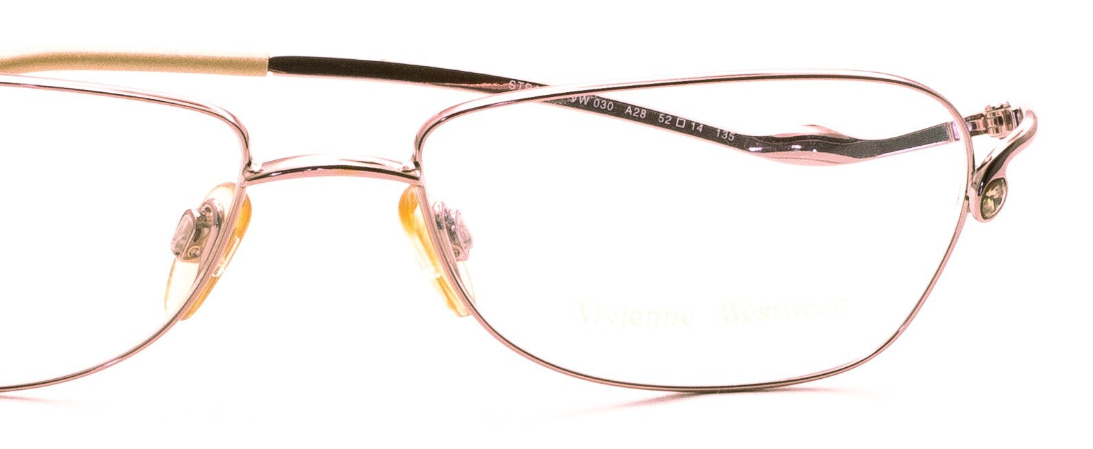 VIVIENNE WESTWOOD VW 030 A28 52mm Vintage Eyewear FRAMES RX Optical - New Italy