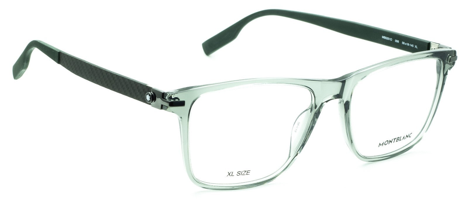 MONT BLANC MB0251O 006 56mm Eyewear FRAMES RX Optical Glasses Eyeglasses - Italy