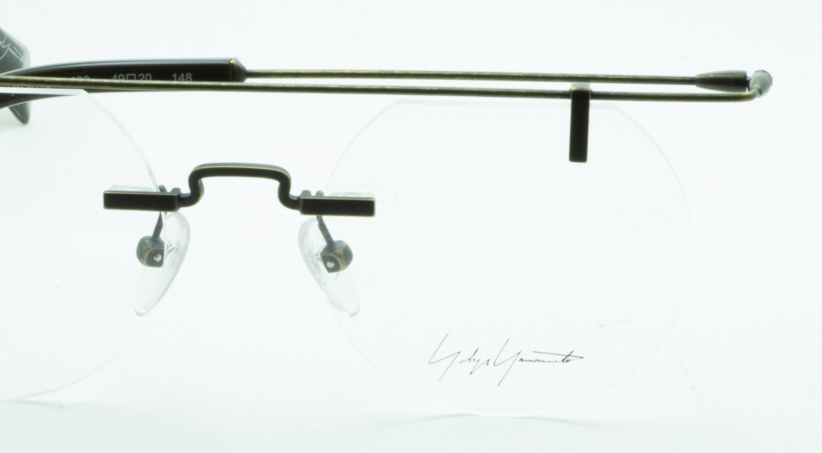 YOHJI YAMAMOTO YY3015 400 49mm Eyewear Eyeglasses Frames RX Optical - New France