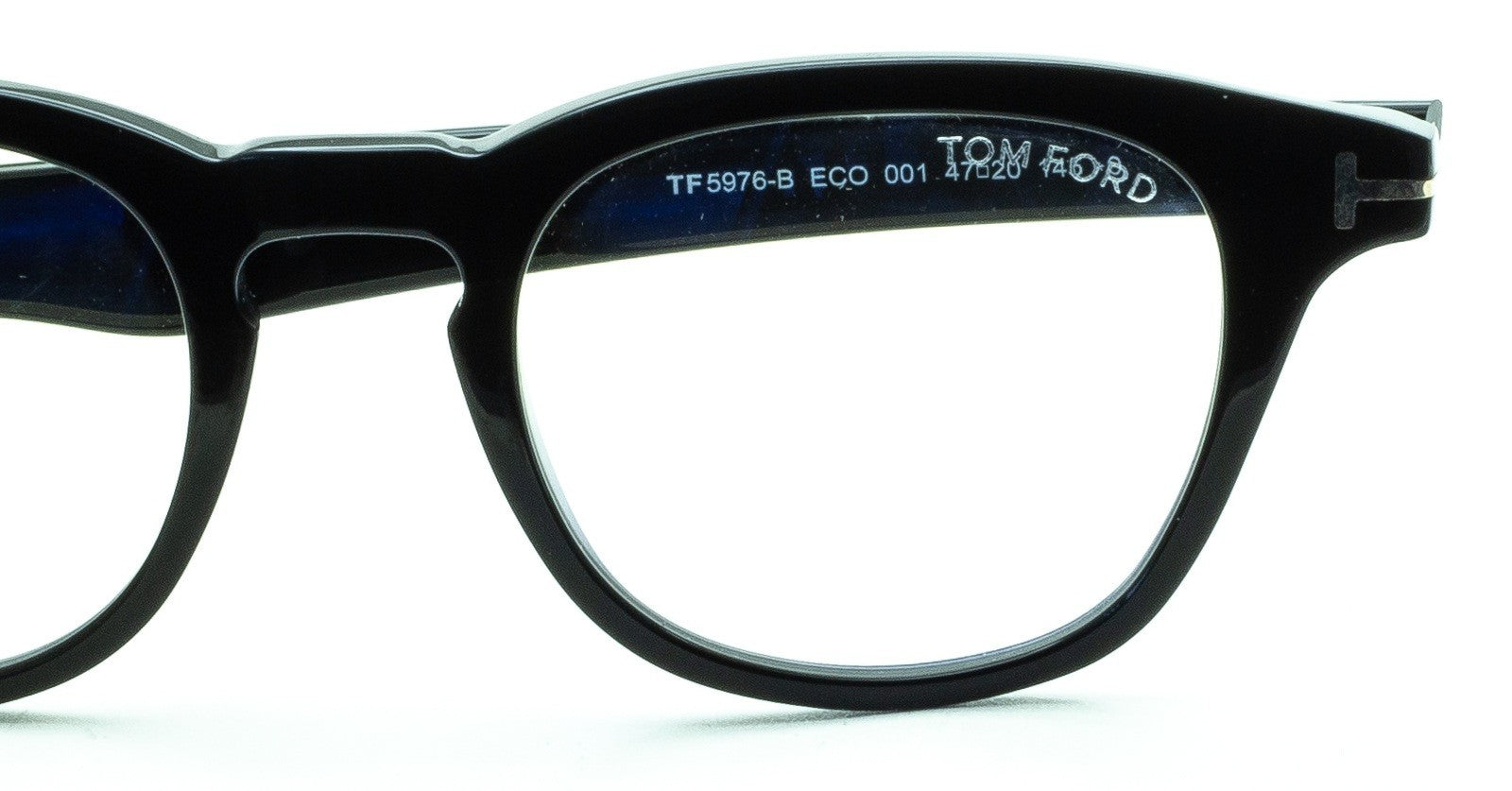 TOM FORD TF 5976-B ECO 001 47mm RX Optical Glasses Frames Eyewear BNIB - Italy