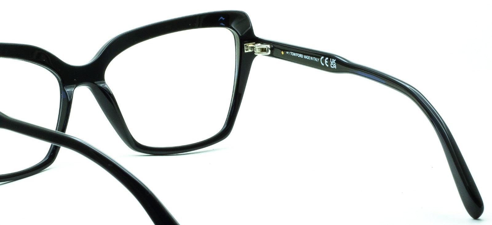 TOM FORD TF5948-B 001 55mm Blue Block Glasses Frames Eyewear RX - New BNIB Italy