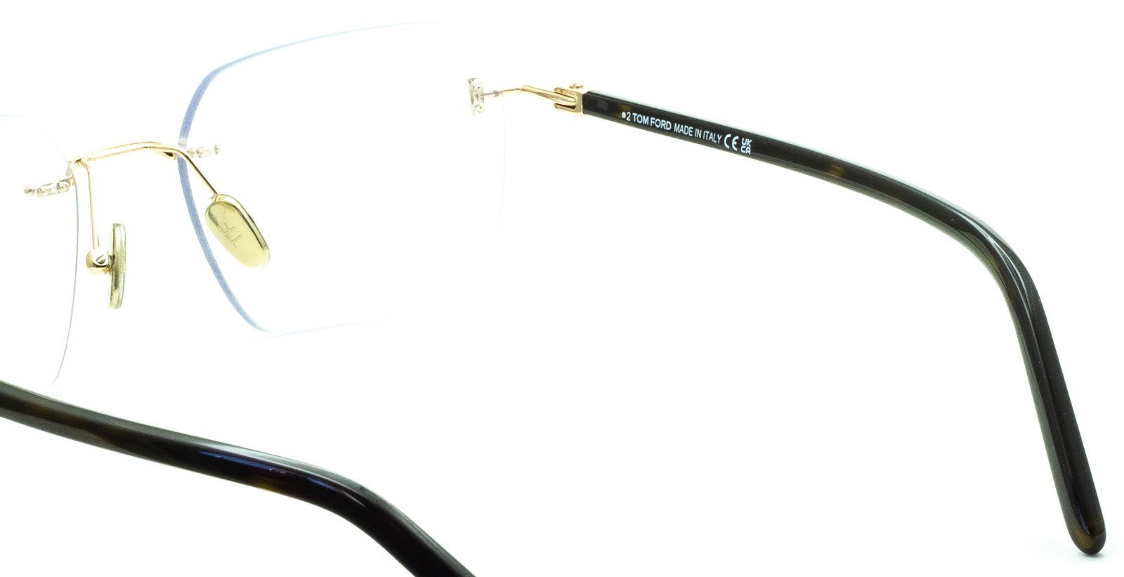 TOM FORD TF5934-B 028 54mm Blue Block Glasses Frames Eyewear RX - New BNIB Italy