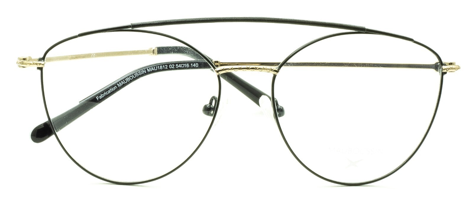 MAUBOUSSIN MAU 1812 002 54mm Eyewear FRAMES Glasses RX Optical Eyeglasses - New