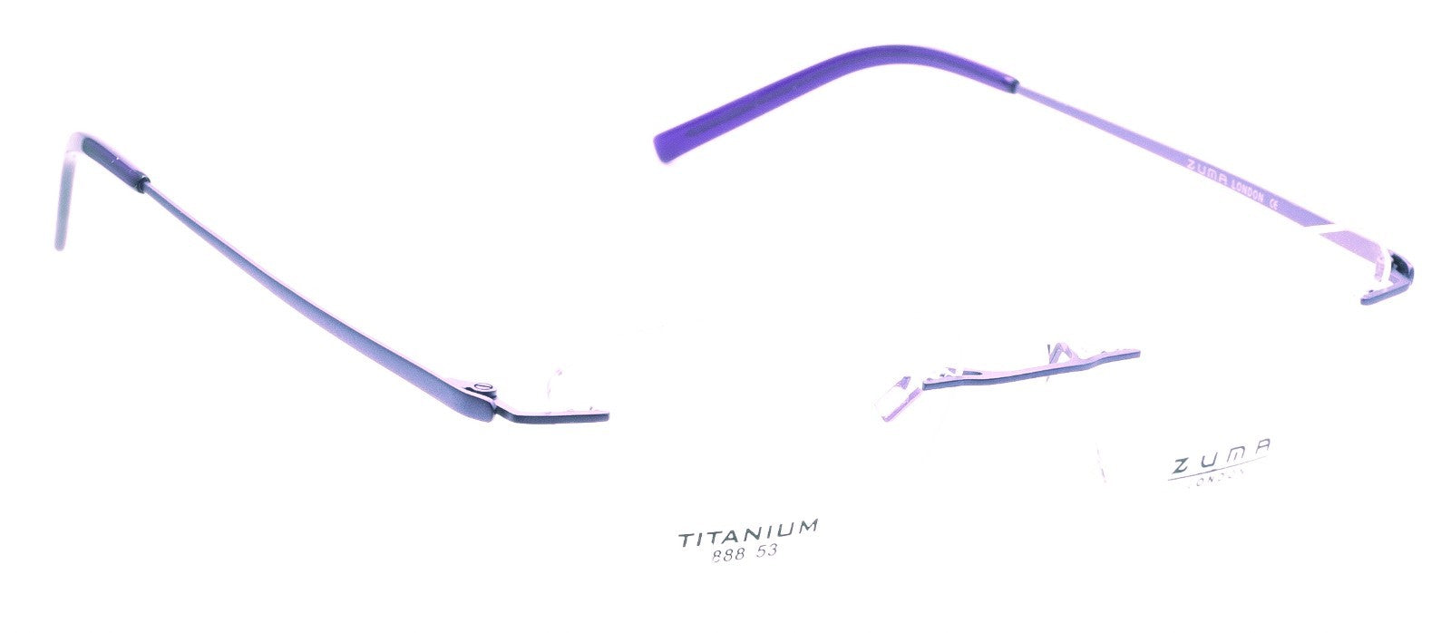 ZUMA LONDON TJ888 53mm Titanium Eyewear FRAMES RX Optical Eyeglasses - New UK