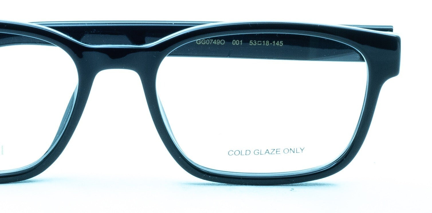 GUCCI GG 0749O 001 53mm Eyewear FRAMES Glasses RX Optical Eyeglasses New - Italy