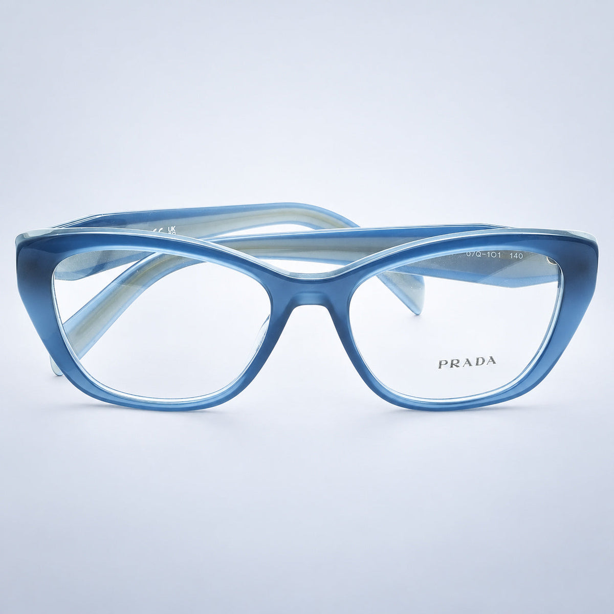 PRADA VPR 19W 07Q-1O1 53mm Eyewear FRAMES RX Optical Eyeglasses Glasses - Italy