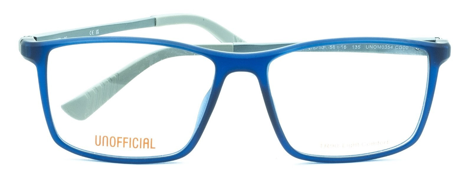 UNOFFICIAL UNOM0354 CG00 56mm Glasses RX Optical Eyewear Frames Eyeglasses New