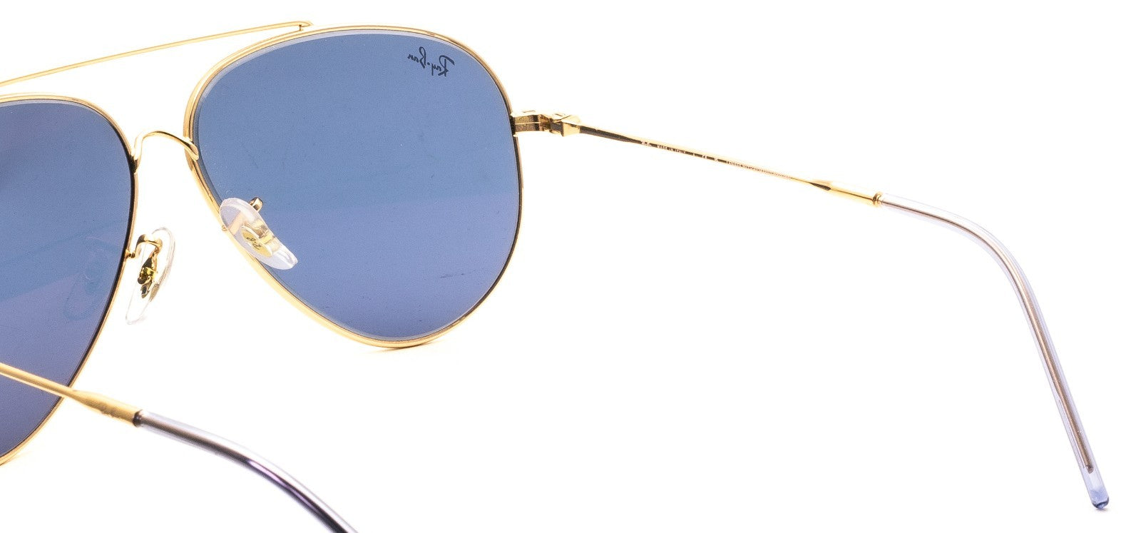 RAYBAN RB RO101S 002 AVIATOR REVERSE 9202/8A 59mm Sunglasses Shades - New Italy