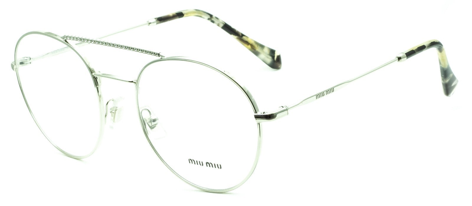 MIU MIU VMU 51R 1BC-1O1 52mm Eyewear FRAMES RX Optical Eyeglasses Glasses- Italy